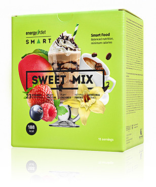 Energy Diet Smart Sweet Mix сбалансированное питание Смарт микс 5 вкусов энерджи диет коктейль для похудения
Energy Diet Smart Sweet Mix сбалансированное питание Смарт микс 5 вкусов энерджи диет коктейль для похудения