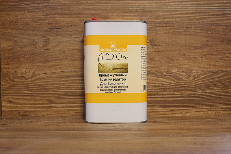 Прозрачный грунт для золочения (Спиртовой), Insolente Zapon Naturale, Borma Wachs, Can d'Oro Line, 1 литр
Прозрачный грунт для золочения (Спиртовой), Insolente Zapon Naturale, Borma Wachs, Can d'Oro Line, 1 литр