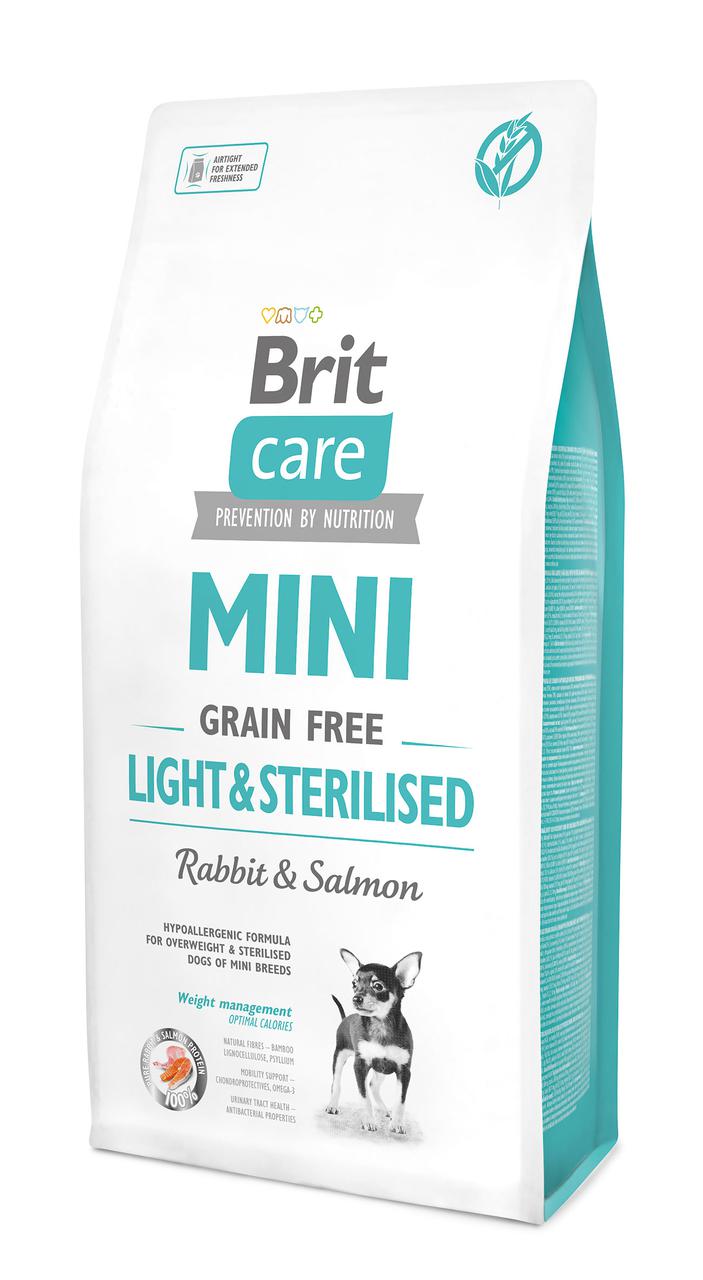 Сухой корм Brit Care GF Mini Light&Sterilised 7 kg (д/собак малых пород) контроль веса
Сухой корм Brit Care GF Mini Light&Sterilised 7 kg (д/собак малых пород) контроль веса