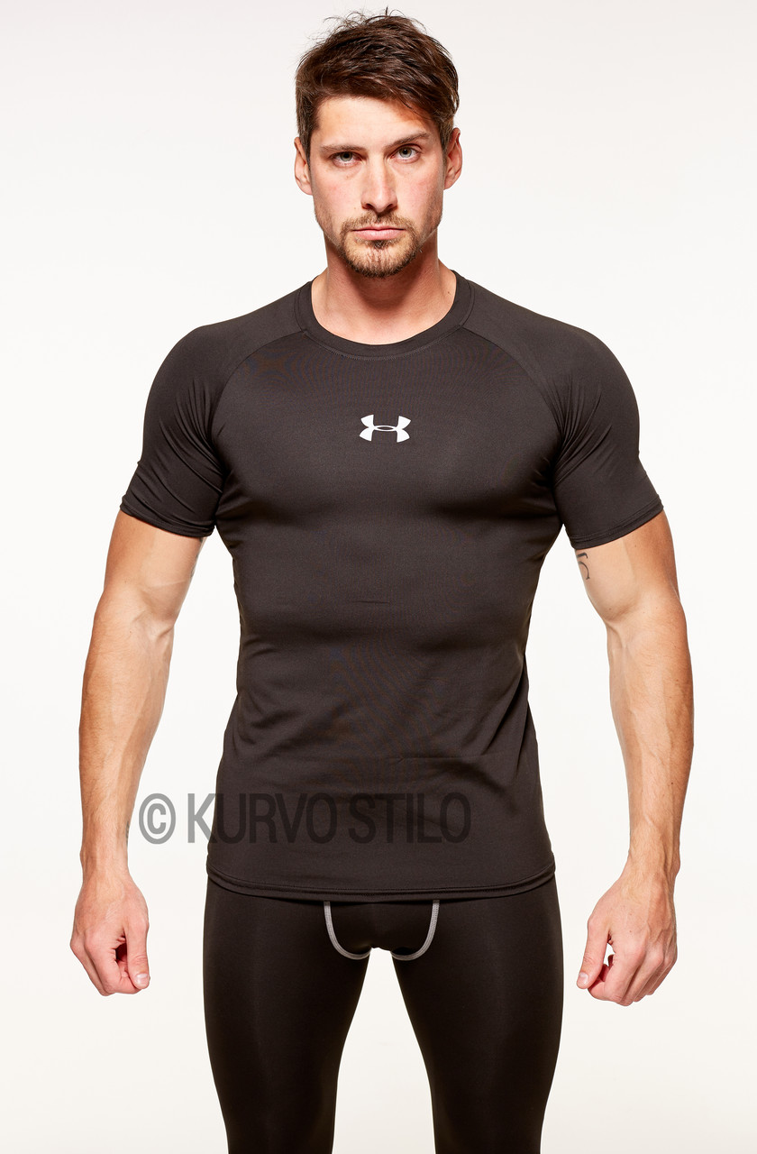 Мужская спортивная компрессионная футболка Under Armour, разные размеры в наличии! XL, Черный
Мужская спортивная компрессионная футболка Under Armour, разные размеры в наличии! XL, Черный