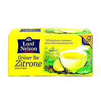 Чай зеленый в пакетиках Lord Nelson Лимон 25шт 