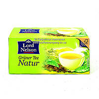 Чай зеленый в пакетиках Lord Nelson Натуральный 25шт 