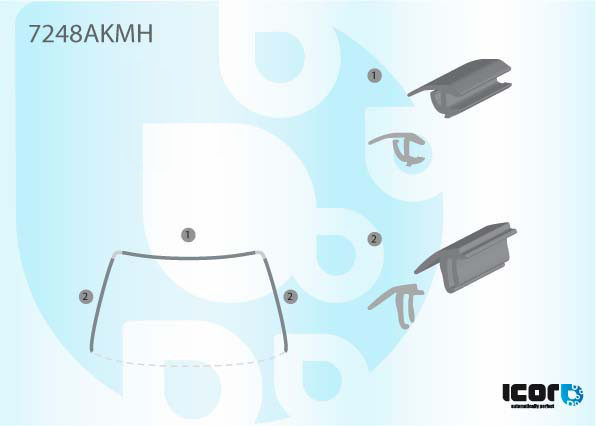 Молдинг лобового стекла Renault Symbol I 1998-2008 (LB0 / 1 / 2) / Clio II 2001-2005 (B0 / 1 / 2)
Молдинг лобового стекла Renault Symbol I 1998-2008 (LB0 / 1 / 2) / Clio II 2001-2005 (B0 / 1 / 2)