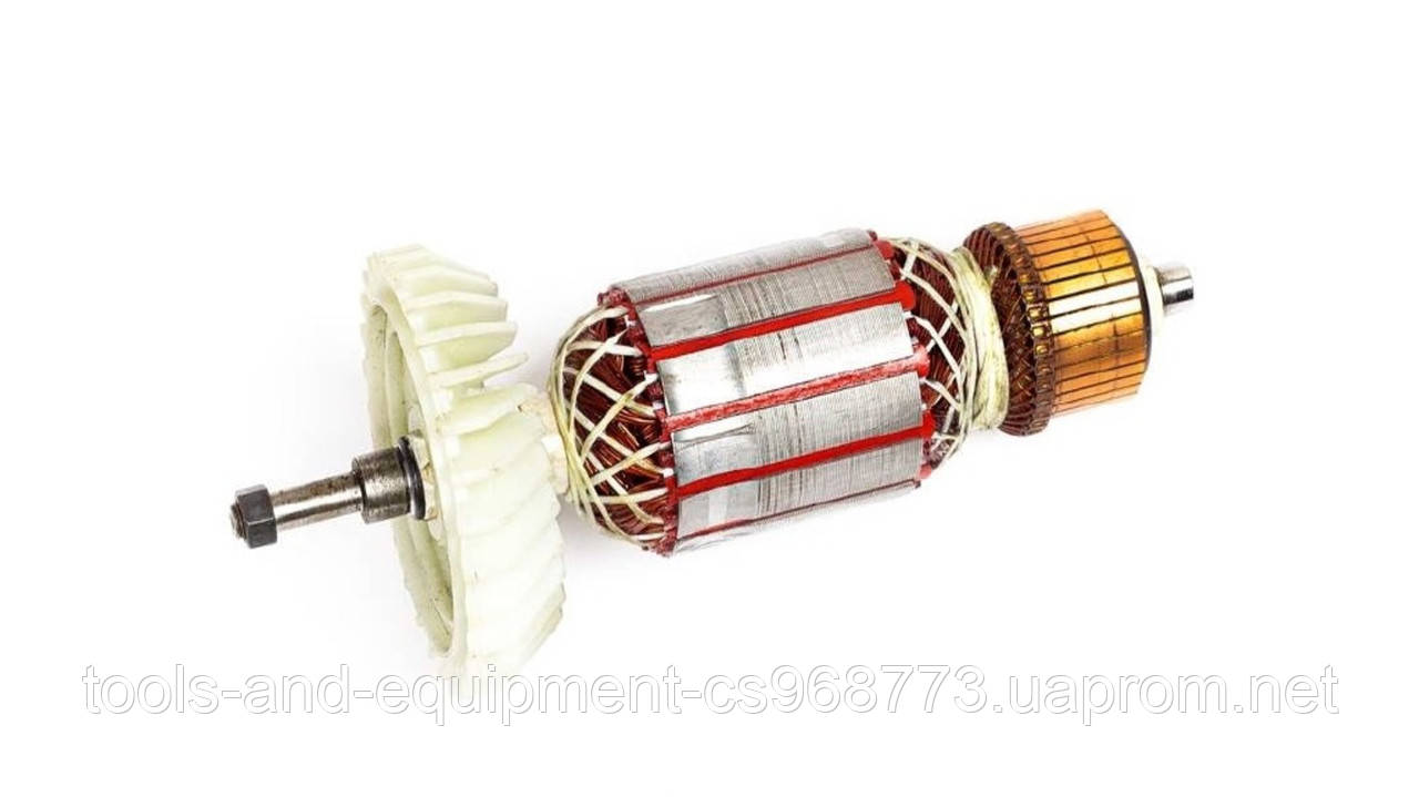 Якорь тст-н болгарки Арсенал 230/2400 кВт, Makita GA-9050R, Makita GA-7050 (49.5*200 мм, резьба 7 мм)
Якорь тст-н болгарки Арсенал 230/2400 кВт, Makita GA-9050R, Makita GA-7050 (49.5*200 мм, резьба 7 мм)