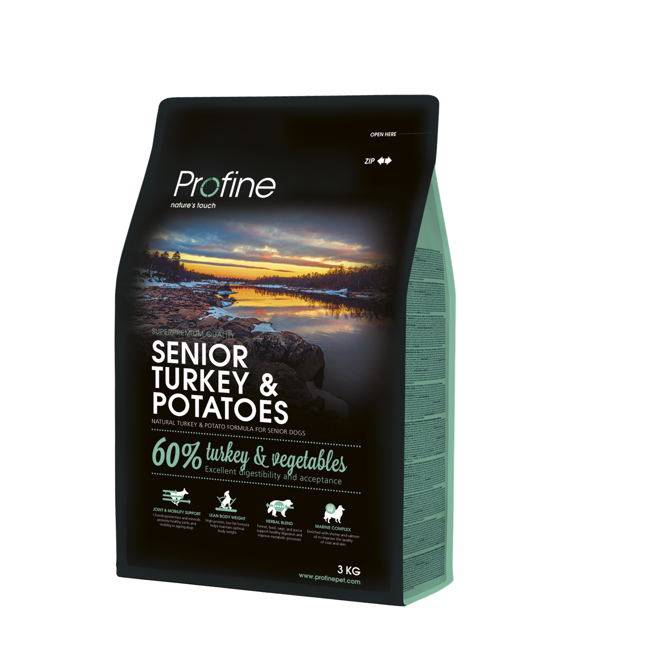 Сухой корм для собак пожилого возрата Profine Senior Turkey с индейкой и картофелем 3 кг (170546/7503)
Сухой корм для собак пожилого возрата Profine Senior Turkey с индейкой и картофелем 3 кг (170546/7503)