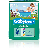 Babylove подгузник-трусики 6 ХХL 18-30кг 18шт