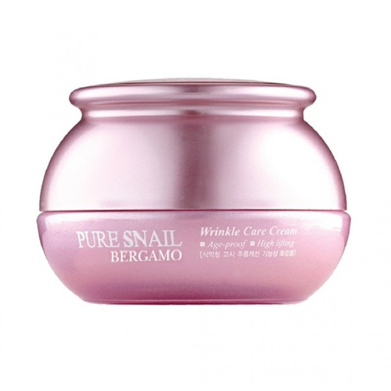 Антивозрастной улиточный крем с лифтинг эффектом BERGAMO Pure Snail Wrinkle Care Cream, 50мл
Антивозрастной улиточный крем с лифтинг эффектом BERGAMO Pure Snail Wrinkle Care Cream, 50мл