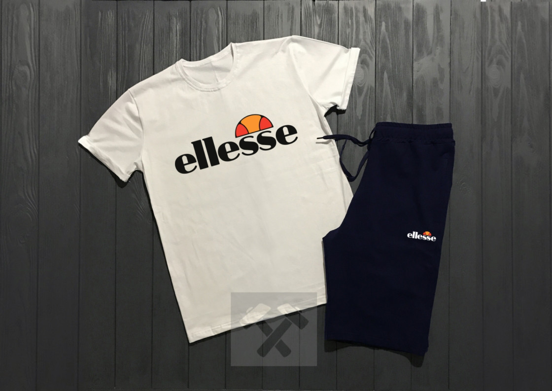 Мужской летний комплект футболка и шорты Еллессе (Ellesse), футболки и шорты Турейкий трикотаж, копия S
Мужской летний комплект футболка и шорты Еллессе (Ellesse), футболки и шорты Турейкий трикотаж, копия S