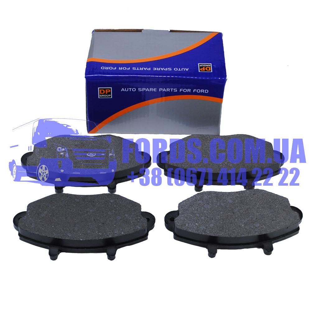 Колодки тормозные передние FORD TRANSIT 1991-2000 (190V 15") (1301592/93VX2K021BB/DP701) DP GROUP
Колодки тормозные передние FORD TRANSIT 1991-2000 (190V 15") (1301592/93VX2K021BB/DP701) DP GROUP