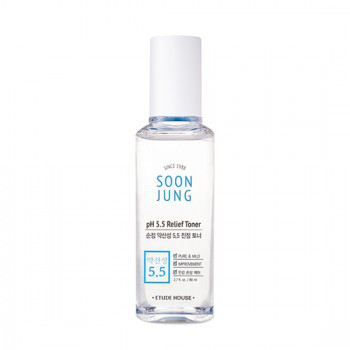 Etude House Soon Jung PH 5.5 Relief Toner Гипоаллергенный тонер для чувствительной кожи
Etude House Soon Jung PH 5.5 Relief Toner Гипоаллергенный тонер для чувствительной кожи