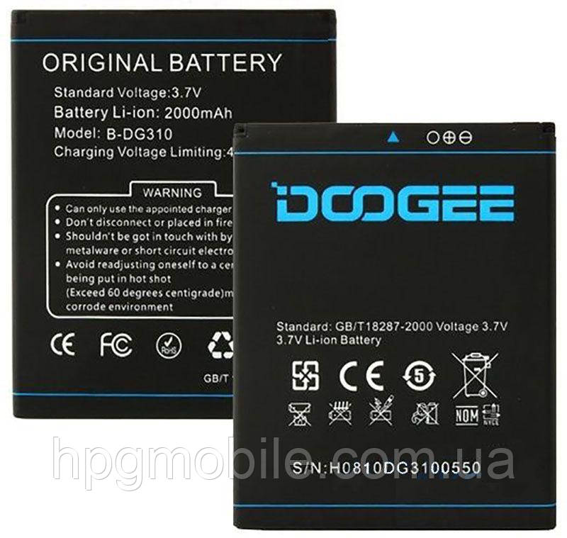 Батарея (АКБ, аккумулятор) Doogee B-DG310 для Doogee DG310 Voyager 2 (2000 mAh), оригинальный
Батарея (АКБ, аккумулятор) Doogee B-DG310 для Doogee DG310 Voyager 2 (2000 mAh), оригинальный