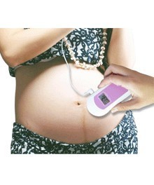 Портативный Ультразвуковой допплеровский детектор сердцебиения плода Baby Sound B с цифровым дисплеем