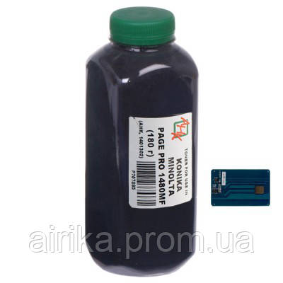 Тонер+чип АНК для Konica Minolta PP1480MF ( тонер АНК, Smart card АНК) бутль 180г Black (1401304)
Тонер+чип АНК для Konica Minolta PP1480MF ( тонер АНК, Smart card АНК) бутль 180г Black (1401304)