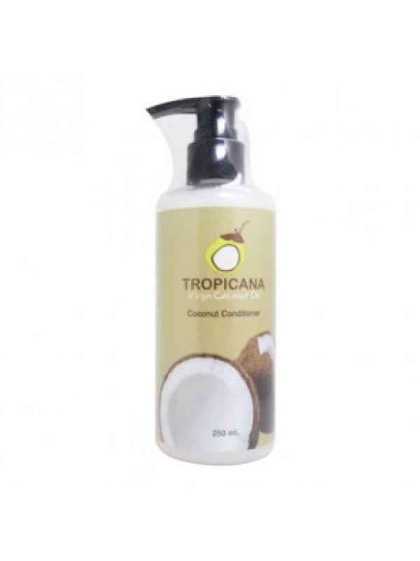 Кондиционер Тропикана с кокосовым маслом, миндальным и женьшенем Tropicana Coconut Conditioner, 250 г
Кондиционер Тропикана с кокосовым маслом, миндальным и женьшенем Tropicana Coconut Conditioner, 250 г