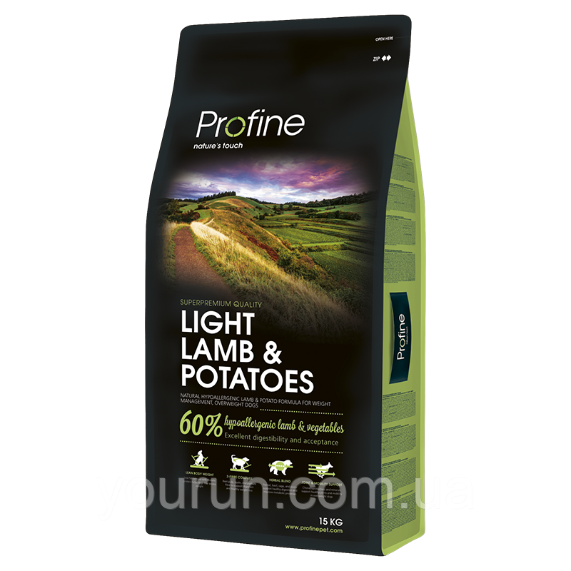 Profine (Профайн) LIGHT LAMB & POTATOES ягненок и картофель для оптимизации веса,3кг.
Profine (Профайн) LIGHT LAMB & POTATOES ягненок и картофель для оптимизации веса,3кг.