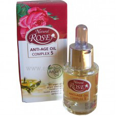 Rose Natural Комплекс з 5 олій AРСИ Косметика Rose & Bio Argan АРСИ Anti-Age Oil Complex 5, 15 мл
Rose Natural Комплекс з 5 олій AРСИ Косметика Rose & Bio Argan АРСИ Anti-Age Oil Complex 5, 15 мл