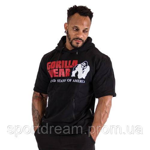 Толстовка Gorilla Wear с короткими рукавами Boston Short Sleeve Hoodie - Black 907019000
Толстовка Gorilla Wear с короткими рукавами Boston Short Sleeve Hoodie - Black 907019000