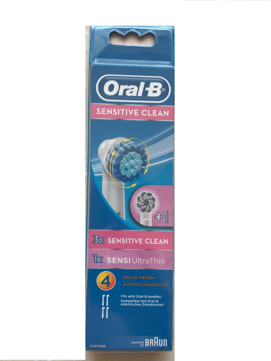Насадки Oral-b Sensi Ultra Thin EB60 (1 шт) + Sensitive EBS17 (3 шт) (4 шт. в одной упаковке)
Насадки Oral-b Sensi Ultra Thin EB60 (1 шт) + Sensitive EBS17 (3 шт) (4 шт. в одной упаковке)