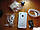 Iphone 4 s (Duos, 2 sim, 2 сим) модель F8 айфон 4 + чехол и стилус в подарок, фото 5