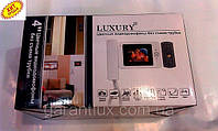 Видеодомофон c цветным экраном LUXURY V435 E1A White 4" дюймовый (белый), фото 1