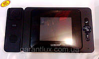 Домофон c цветным экраном LUXURY V435 E1A Black 4" дюймовый (черный), фото 1
