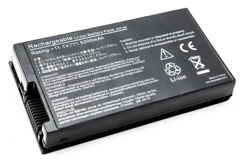 Аккумулятор PowerPlant для ноутбуков ASUS A8, F8 (A32-A8, AS8000LH) 11.1V 5200mAh [sppp]