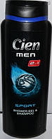 Гель-шампунь для мужчин из Германии Cien men 300ml. Sport 