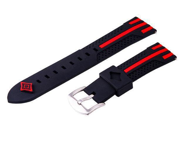 Силиконовый ремешок Primo Dart для часов Motorola Moto 360 2nd gen (46mm) - Black-Red
Силиконовый ремешок Primo Dart для часов Motorola Moto 360 2nd gen (46mm) - Black-Red