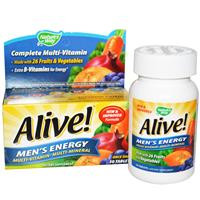 Alive! Витамины для мужчин 50 таб (только1 таб в день) поливитамины Nature's Way USA
Alive! Витамины для мужчин 50 таб (только1 таб в день) поливитамины Nature's Way USA
