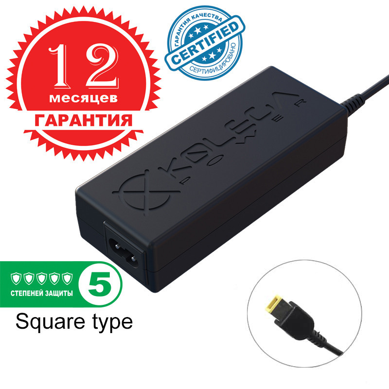 ОПТом Блок питания Kolega-Power для ноутбука Lenovo 20V 4.5A 90W Square tip with pin (Гарантия 1 год)
ОПТом Блок питания Kolega-Power для ноутбука Lenovo 20V 4.5A 90W Square tip with pin (Гарантия 1 год)