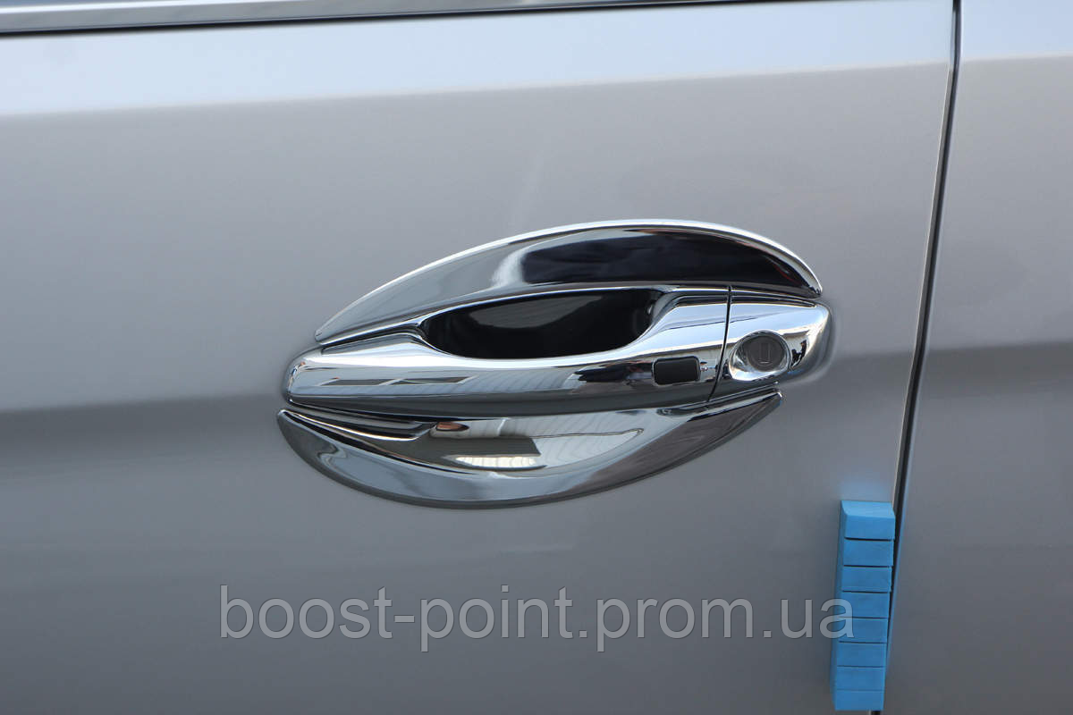 Хром накладки под дверные ручки (мыльницы) Hyundai santa fe III (хюндай санта фе) 2012+
Хром накладки под дверные ручки (мыльницы) Hyundai santa fe III (хюндай санта фе) 2012+