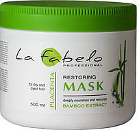 Маска La Fabelo Professional placenta bamboo extract 500 мл.