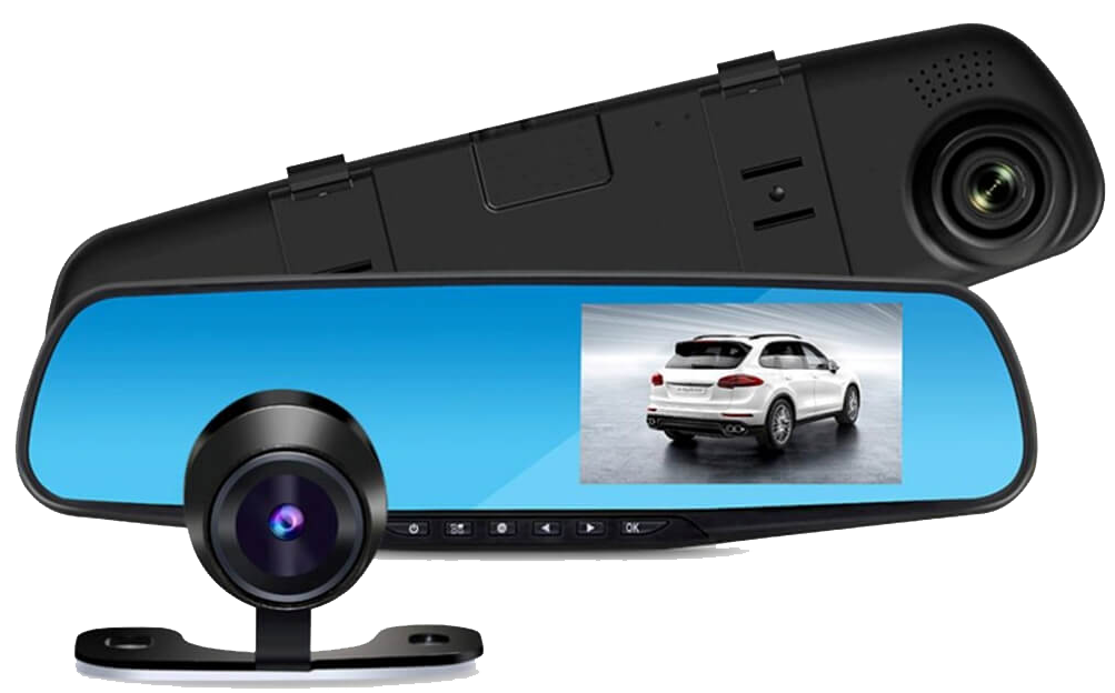 Видеорегистратор зеркало с камерой заднего вида 2 камеры DVR Full HD (екран справа от водителя!)
Видеорегистратор зеркало с камерой заднего вида 2 камеры DVR Full HD (екран справа от водителя!)