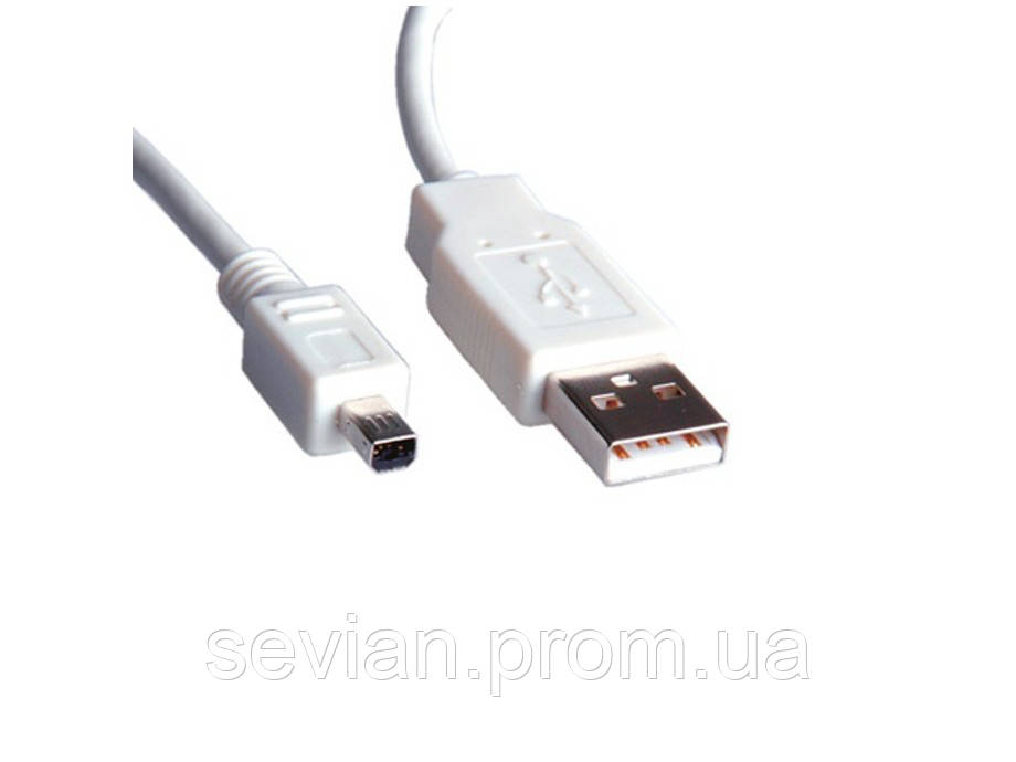 Кабель пристроїв USB2.0 A-mini 4p M/M Roline 1.8 м Mitsumi D=3.5мм Белый(11.02.8618)
Кабель пристроїв USB2.0 A-mini 4p M/M Roline 1.8 м Mitsumi D=3.5мм Белый(11.02.8618)