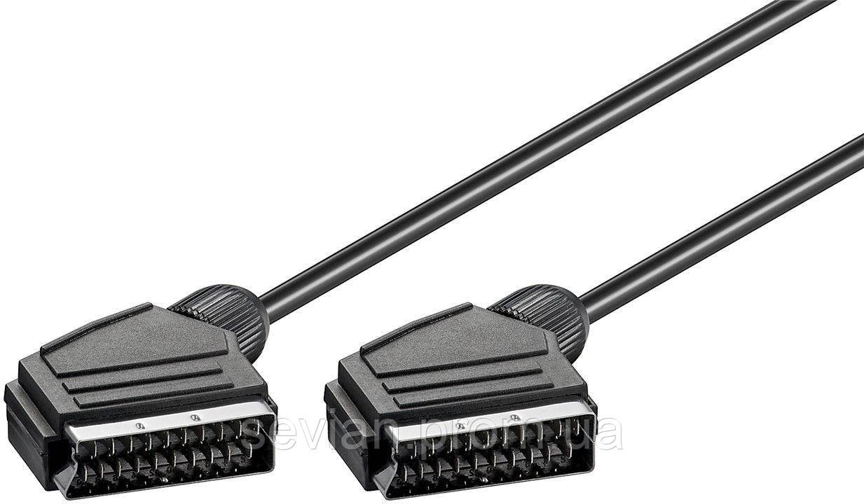 Кабель аудіо-відео SCART M/M 2 м Goobay 21pin Shielded D=7.0мм розбірний Черный(75.01.1703)
Кабель аудіо-відео SCART M/M 2 м Goobay 21pin Shielded D=7.0мм розбірний Черный(75.01.1703)