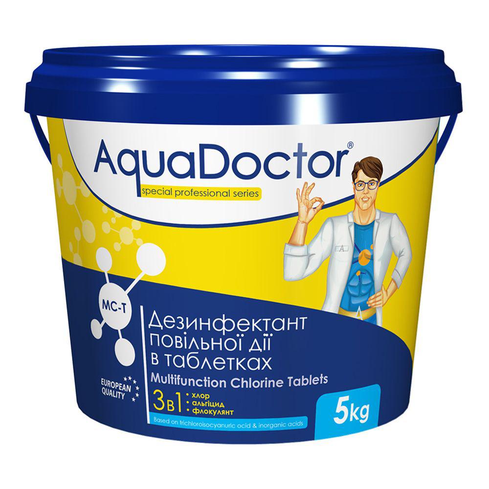 Многофункциональные таблетки хлора по 200 г AquaDoctor "MC-T 3 в 1" 50 кг (хлор, альгицид, флокулянт) AquaDoctor, Комплексное средство, Китай,
Многофункциональные таблетки хлора по 200 г AquaDoctor "MC-T 3 в 1" 50 кг (хлор, альгицид, флокулянт) AquaDoctor, Комплексное средство, Китай,