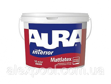 Aura Mattlatex 20 л, белая - Краска для потолков и стен матовая водно-дисперсионная моющаяся, тонируется
Aura Mattlatex 20 л, белая - Краска для потолков и стен матовая водно-дисперсионная моющаяся, тонируется