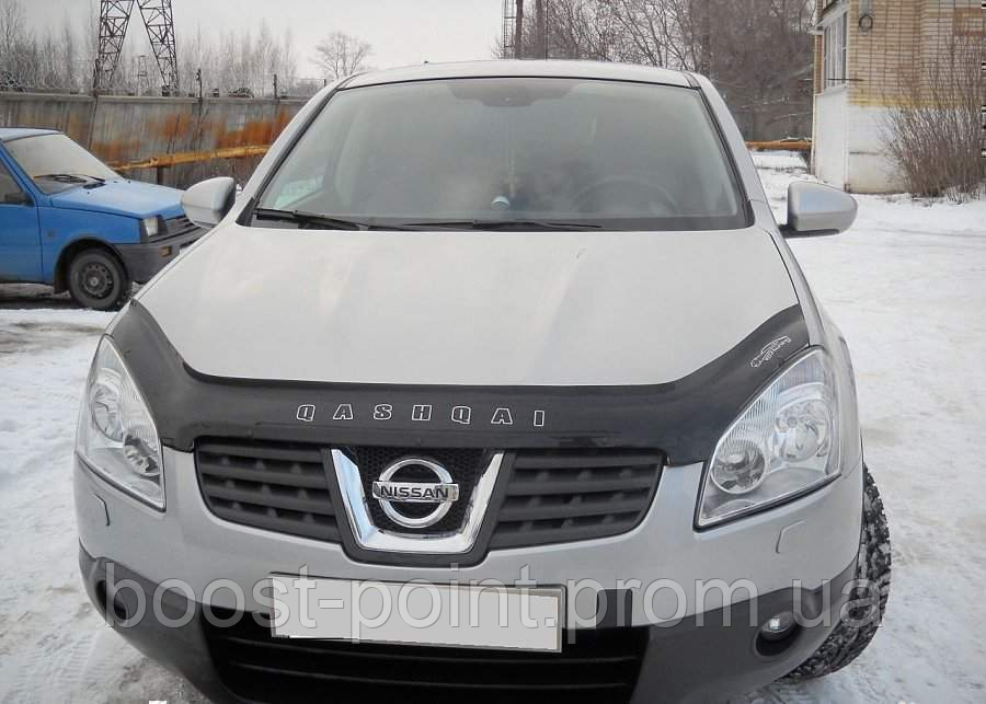 Дефлектор капота (мухобойка) Nissan qashqai /dualis (ниссан кашкай/ дуалис) 2007-2014
Дефлектор капота (мухобойка) Nissan qashqai /dualis (ниссан кашкай/ дуалис) 2007-2014