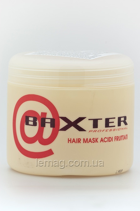 BAXTER Professional Маска с Фруктовыми кислотами для поврежденных и окрашенных волос, 1000 мл
BAXTER Professional Маска с Фруктовыми кислотами для поврежденных и окрашенных волос, 1000 мл