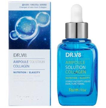 Ампульная сыворотка с коллагеном FarmStay DR.V8 Ampoule Solution Collagen, 30ml
Ампульная сыворотка с коллагеном FarmStay DR.V8 Ampoule Solution Collagen, 30ml