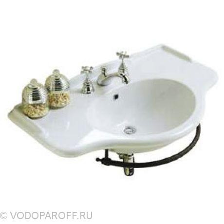 Раковина для ванной на 90 см Globo PAESTUM PA056 с полотенцедержателем PA096