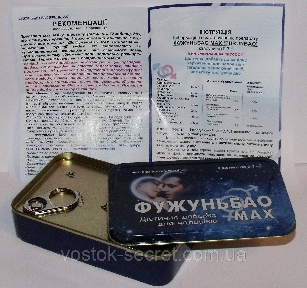 Американские таблетки для потенции