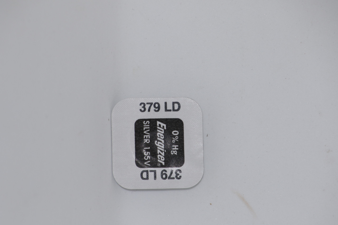 Батарейка для часов. Energizer SR521SW (379) 1.55v 16mAh 5.8x2.15mm. Серебрянно-цинковая
Батарейка для часов. Energizer SR521SW (379) 1.55v 16mAh 5.8x2.15mm. Серебрянно-цинковая