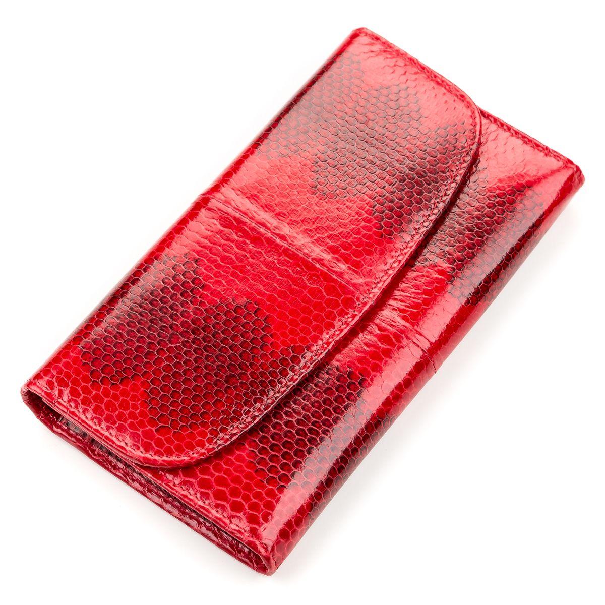 Кошелек женский SEA SNAKE LEATHER 18150 из натуральной кожи морской змеи Красный, Красный
Кошелек женский SEA SNAKE LEATHER 18150 из натуральной кожи морской змеи Красный, Красный