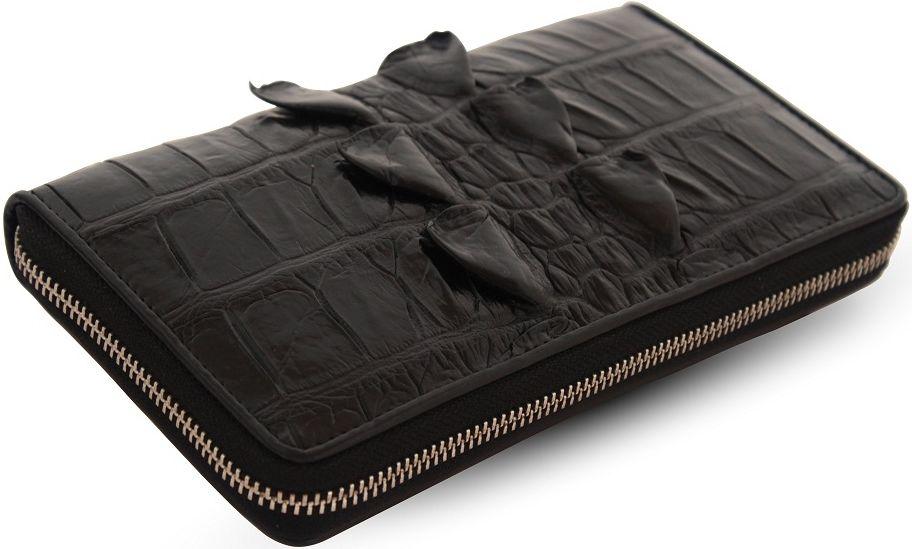 Кошелек-клатч Ekzotic Leather из натуральной кожи крокодила Черный (cw 38)
Кошелек-клатч Ekzotic Leather из натуральной кожи крокодила Черный (cw 38)