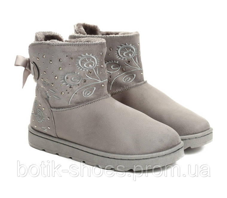 Теплые зимние женские замшевые угги зима ugg короткие стильные модные с мехом серые 38 Vices 8328-5
Теплые зимние женские замшевые угги зима ugg короткие стильные модные с мехом серые 38 Vices 8328-5
