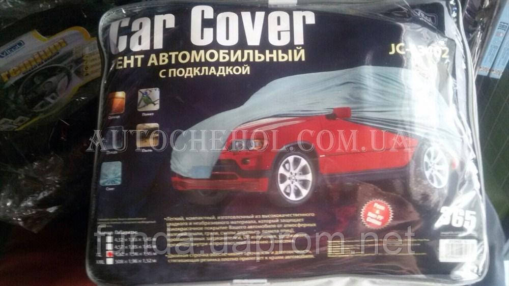 Тент автом. JC13401 L на джип/минивен серый с подкладкой PEVA+PP Catton 457х185х145
Тент автом. JC13401 L на джип/минивен серый с подкладкой PEVA+PP Catton 457х185х145