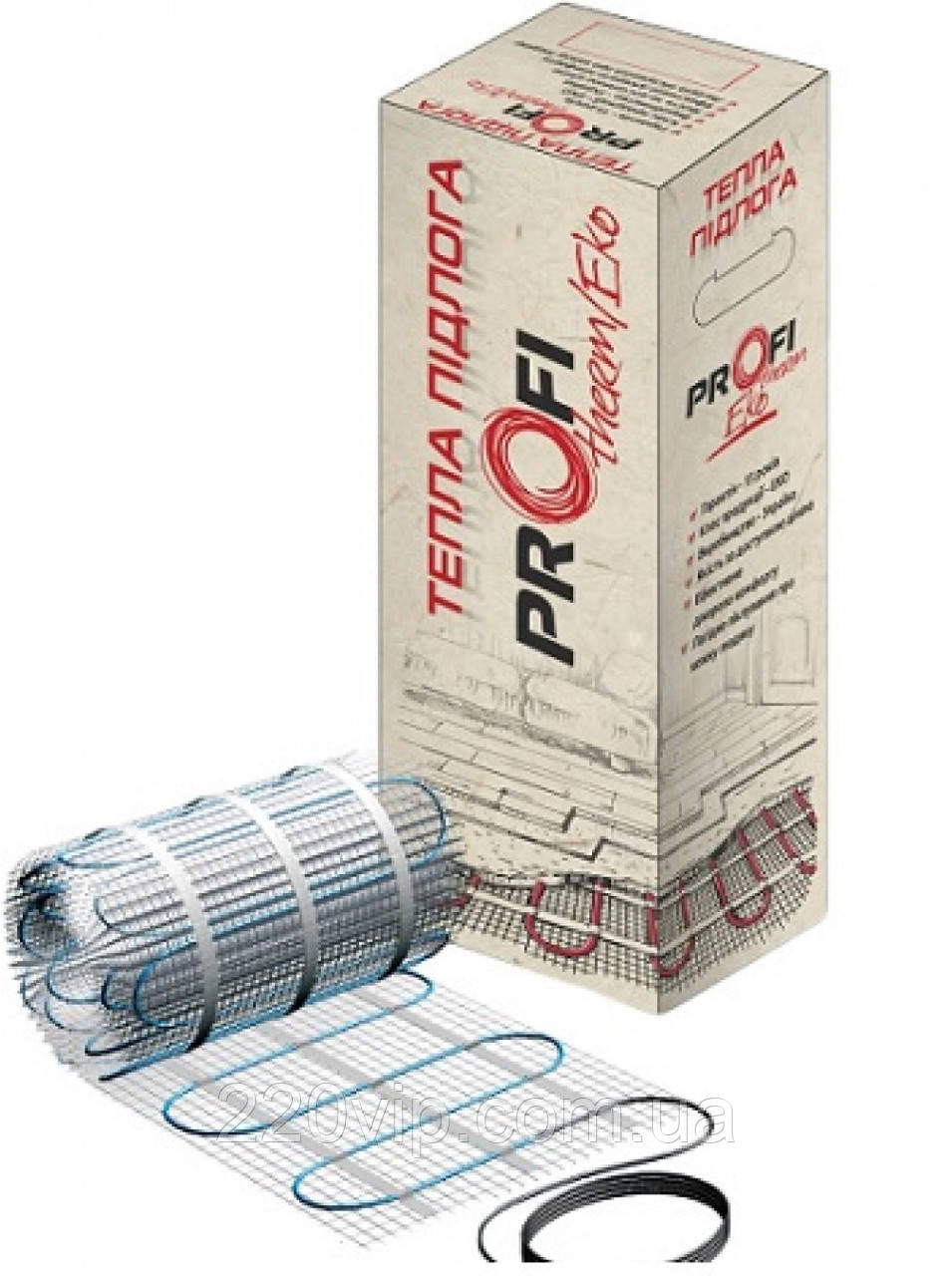 Теплый пол PROFITHERM EKO MAT (13 м2 / 2000 Вт) двужильный кабель на мате в плиточный клей
Теплый пол PROFITHERM EKO MAT (13 м2 / 2000 Вт) двужильный кабель на мате в плиточный клей