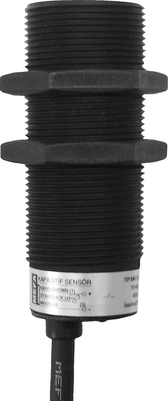 Индуктивный датчик пласт., 3-х проводный, SN 15mm, PNP, NO, корпус 50mm, выступающий фронт, размер корпуса M30x1.5, 2м кабель
Индуктивный датчик пласт., 3-х проводный, SN 15mm, PNP, NO, корпус 50mm, выступающий фронт, размер корпуса M30x1.5, 2м кабель
