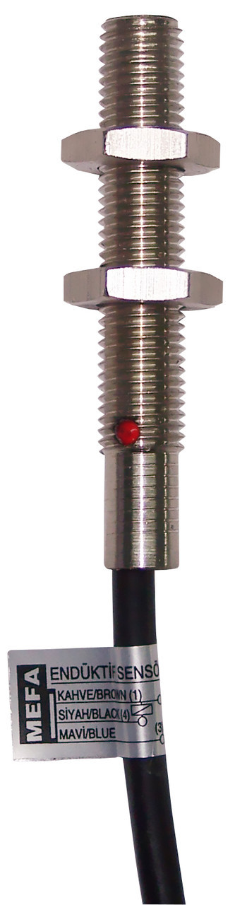 Индуктивный датчик типа NAMUR металлич., 2-х проводный, SN 4mm, DC, NC, размер корпуса M14х1, выступающий фронт, корпус 30mm, М12 разъем
Индуктивный датчик типа NAMUR металлич., 2-х проводный, SN 4mm, DC, NC, размер корпуса M14х1, выступающий фронт, корпус 30mm, М12 разъем
